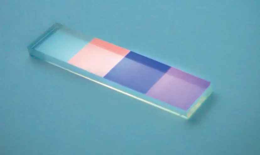 Figure 3: Classical order sorting filter consisting of individual zones, typically each having either a band- or a longpass performance.