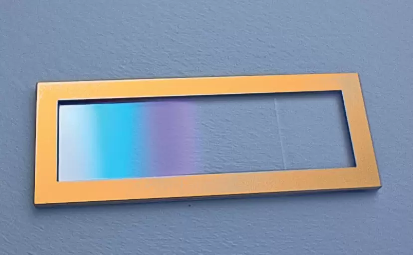 Figure 8: On request, all filters may be combined with Materion’ s solderable GelotTM coating for hermitically sealing the detector.