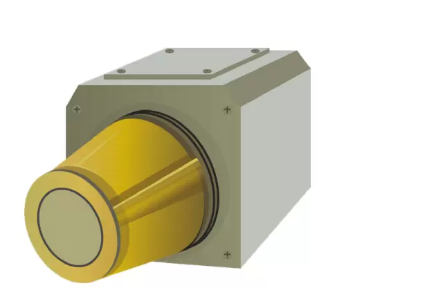 Fig. 2: MBO can solder the LWIR windows into Kovar cones for hermetic sealing onto LWIR detectors or cameras.