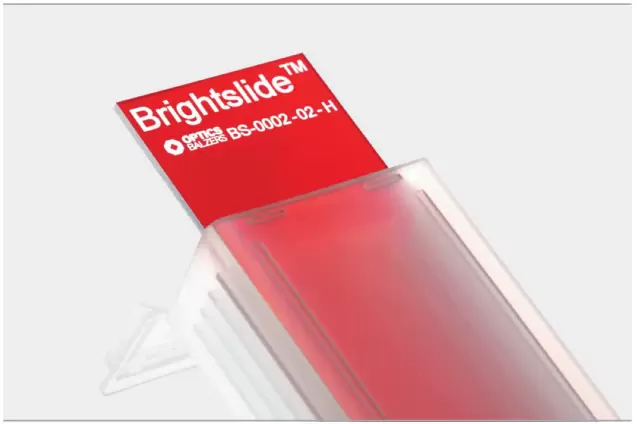 Fluorescence Enhancing Slide