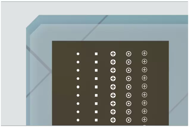 Single and multimaterial stacks